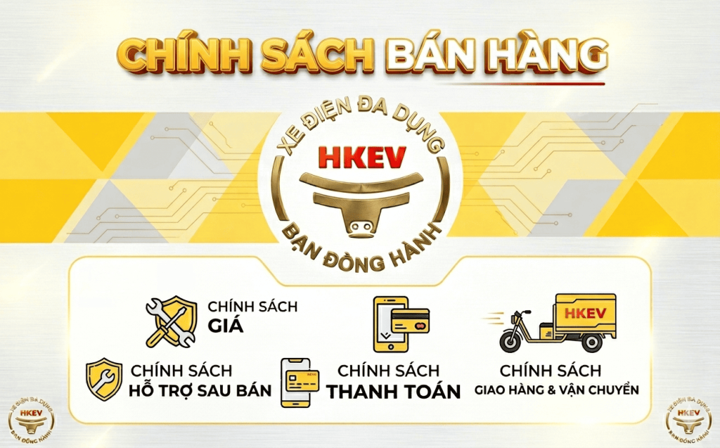 chính sách bán hàng xe điện HKEV
