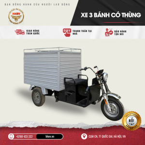 Xe điện 3 bánh có thùng